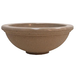 TF4146 Dish Round Concrete Planter