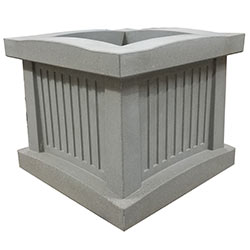 WS404 Prairie Square Concrete Planter